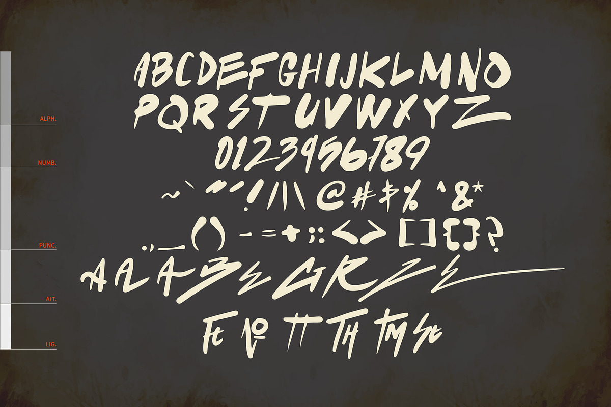 Nukami Display Typeface, a Handwritten Font by Sundaylab (Photo 2 of 4)