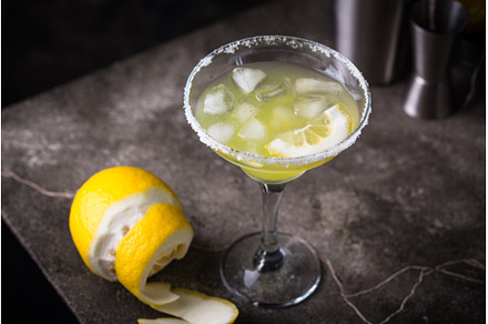 Lemon citrus Margarita or Martini, a Food & Drink Photo by Yulia Furman