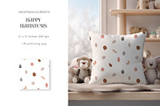Seamless Kids Pattern Collection, a Pattern Graphic by PROTEA Watercolor Studio (Thumbnail 8 of 13)
