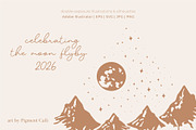 Double Exposure Wildlife & Camping, an Animal Illustration by Pigment Café (Thumbnail 3 of 5)