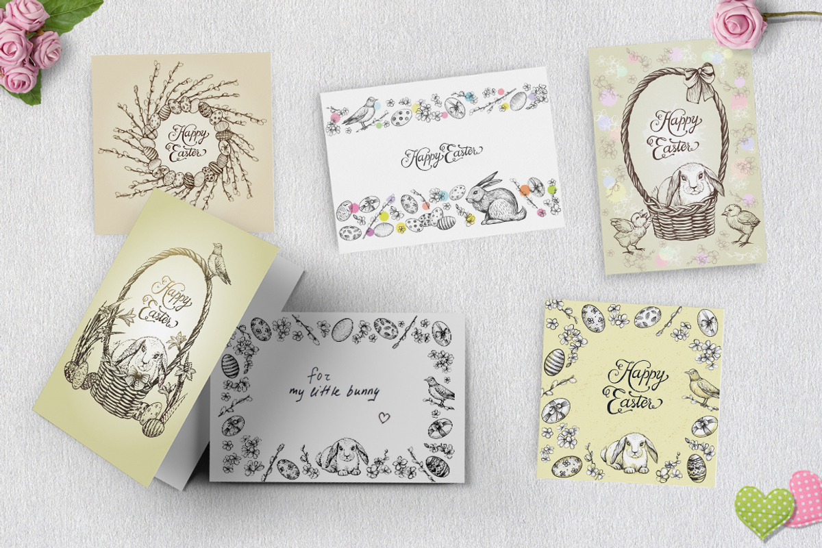 Easter Vintage Bannies, a Decorative Illustration by Aquatinta (Photo 9 of 9)
