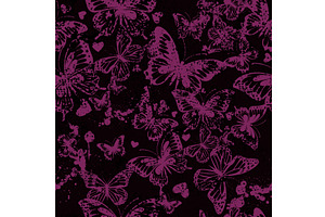 Seamless Pattern Purple And Black