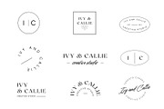 Canva Modern Aesthetic Logo Kit, a Branding & Logo Template by Forth and Wild (Thumbnail 13 of 14)