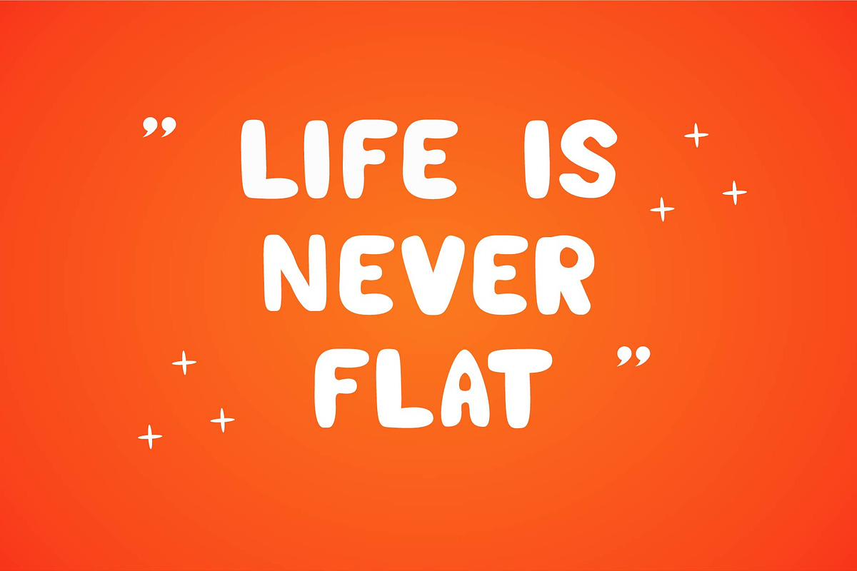 Holy Sweet - Groovy Font, a Handwritten Font by Densu Creative (Photo 3 of 6)