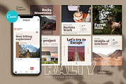 RALTY - Canva Instagram Template, a Social Media Template by LEROY Design (Thumbnail 1 of 8)