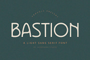 Bastion - Sans Serif Font, a Sans Serif Font by Alpaprana (Thumbnail 1 of 10)
