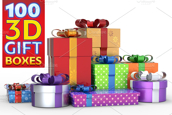 Gift Boxes Pack preview 6