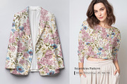 Tender Flora Botanical Pattern, a Pattern Graphic by Yello_illustration (Thumbnail 6 of 14)