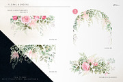 Flowers & Greenery, floral cliparts, a Texture Illustration by ollalya (Thumbnail 12 of 16)