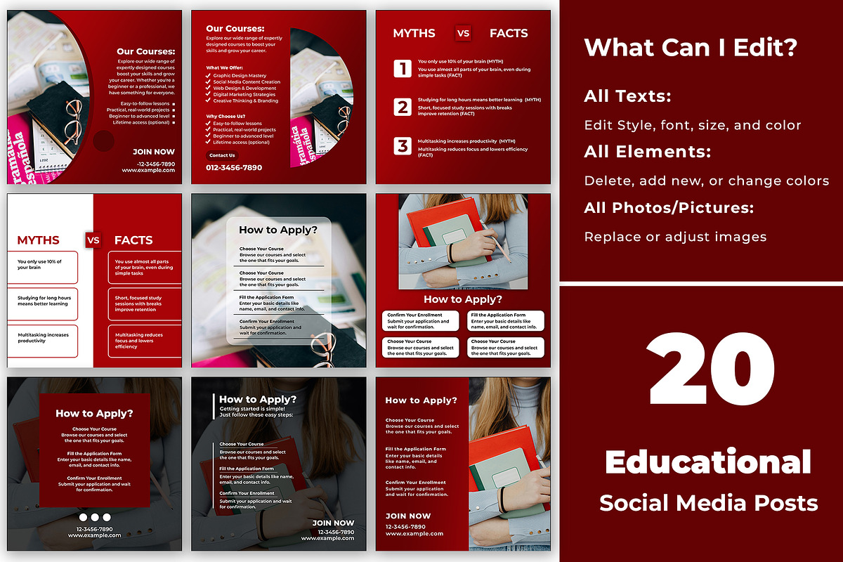 Coaching | Instagram Post | 20 Posts, a Social Media Template by Mohammad Sarfaraz (Photo 3 of 6)