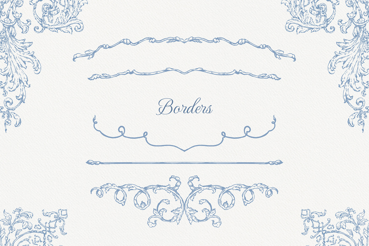 Bloom Garden Wedding invite clipart, a Decorative Illustration by Ekaproeka (Photo 5 of 10)