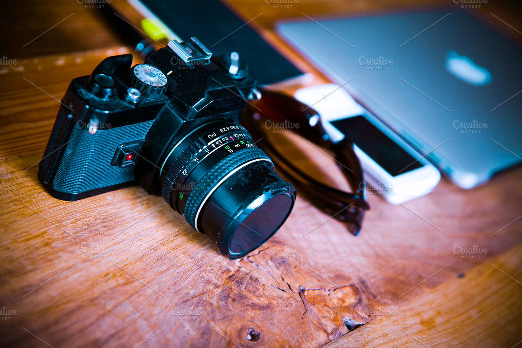 Neourban hipster office desk 30 stock photo containing neourban and hipster