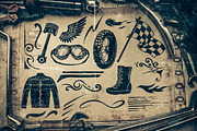 The Retro Bike + 20 Bonus, an Object Graphic by TSV Creative (Thumbnail 4 of 5)