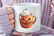 Retro Fall PNG Fall Halloween, an Illustration by CraftArtStudio (Thumbnail 5 of 6)