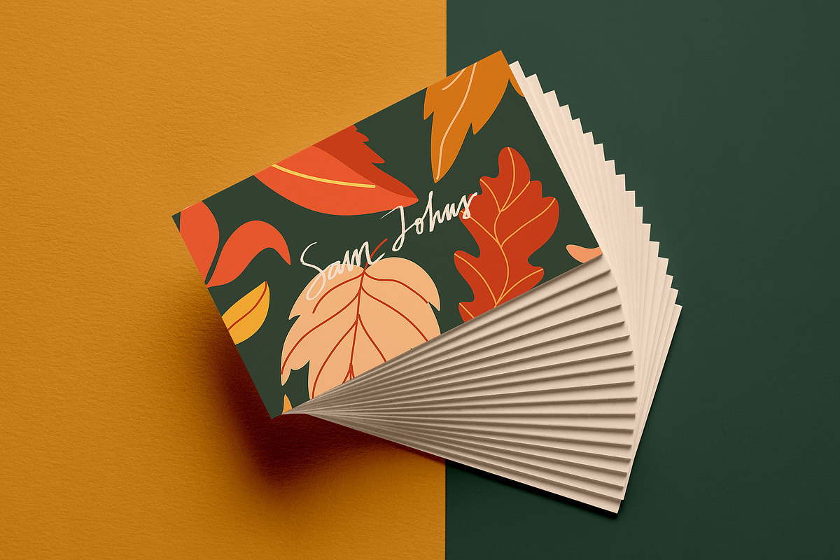 Autumn Leaves Hand Drawn Collection, an Object Graphic by Anny (Photo 19 of 19)