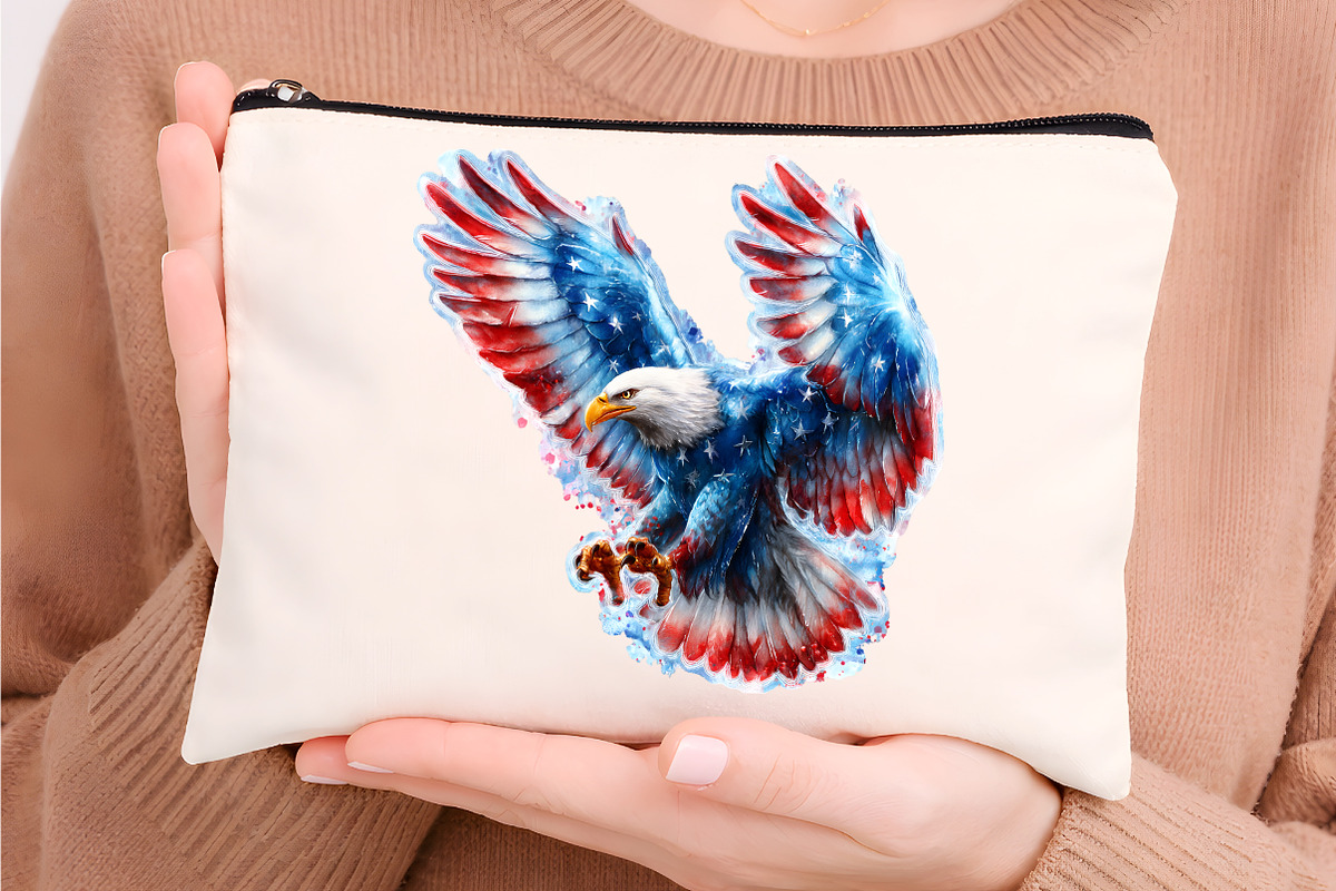 Watercolor 4th Of July Clipart, an Illustration by Digital Artistic99 (Photo 5 of 9)