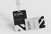 ID Card with Lanyard Mockup, a Product Mockup by graphypix (Thumbnail 3 of 4)