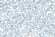 Vector Flower Illustration and Frame, a Decorative Illustration by AnzhelikaGerman (Thumbnail 4 of 4)