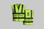 Clean Safety Vest Mockup, a Mockup by My Code Std (Thumbnail 5 of 6)
