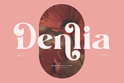 Denlia - Modern Serif, a Serif Font by Khoir (Thumbnail 1 of 11)