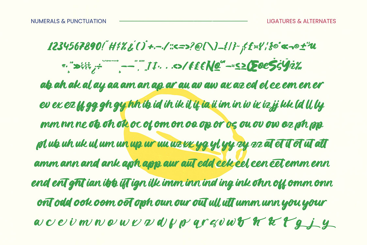 Bulettar Sundel Bold Brush, a Script Font by Letterena Studios Script (Photo 13 of 15)