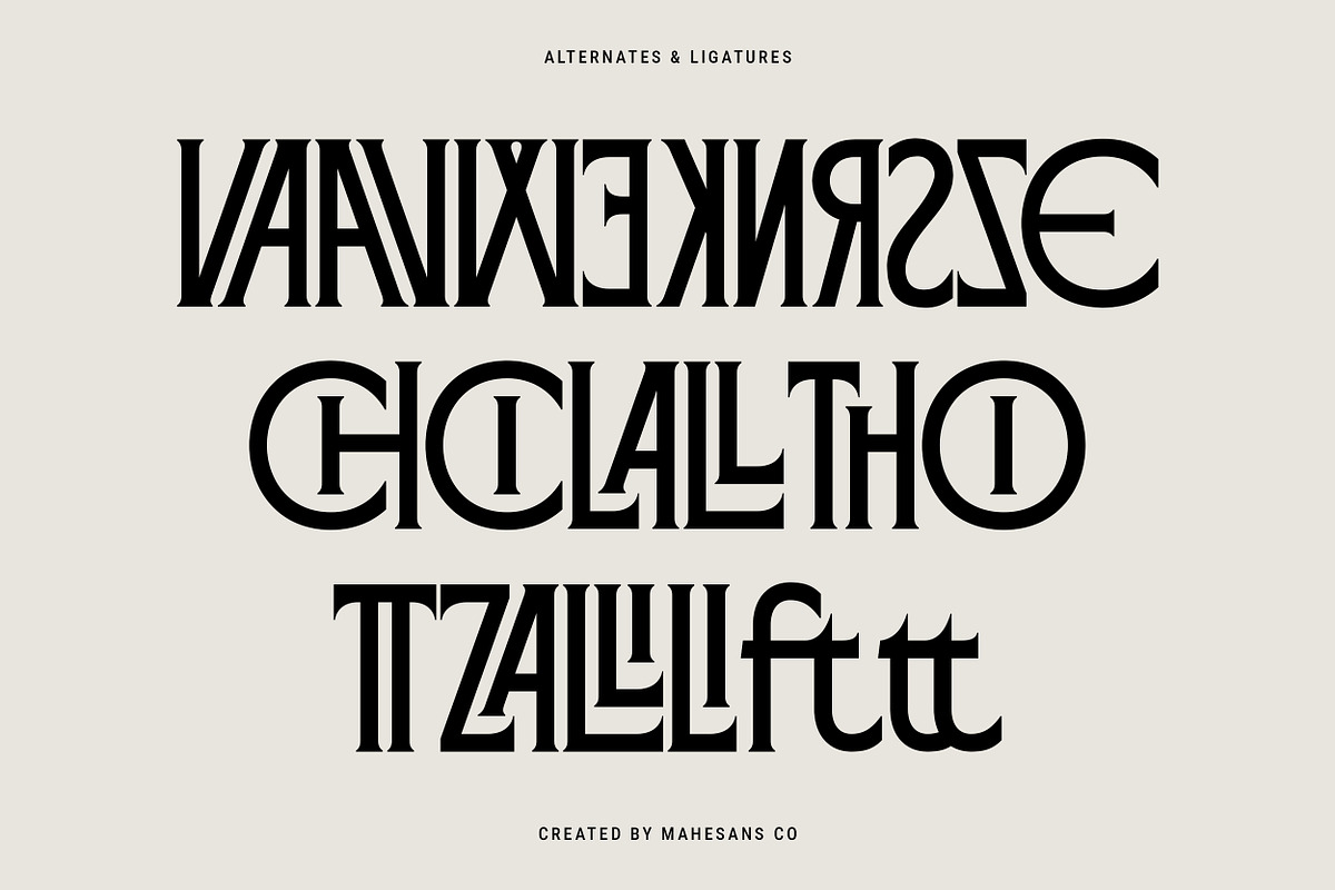 Elanche – Classic Editorial Serif, a Serif Font by Mahesans Co (Photo 11 of 12)