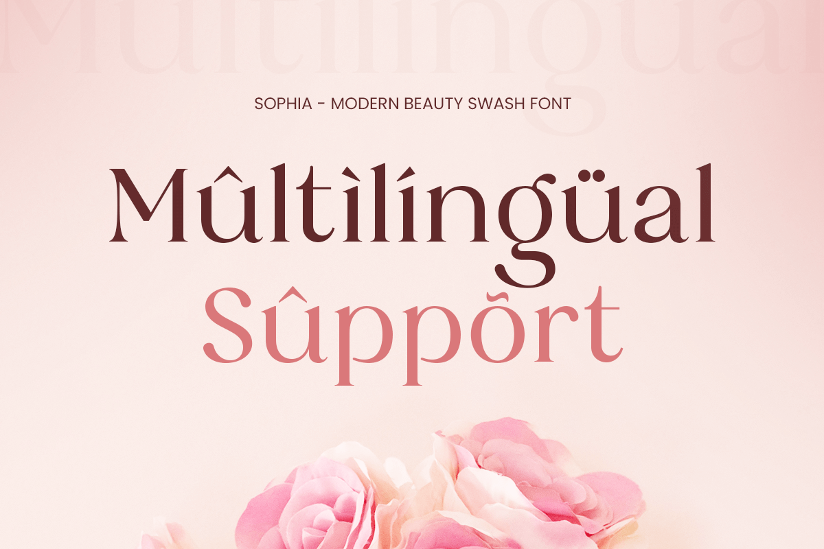 Sophia - Beauty Lovely Swash Font, a Serif Font by Sensatype (Photo 12 of 12)
