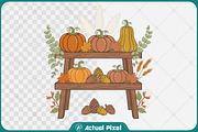 Pumpkin Patch Design Clipart Bundle, a Seasonal Illustration by Actual Pixel (Thumbnail 9 of 17)