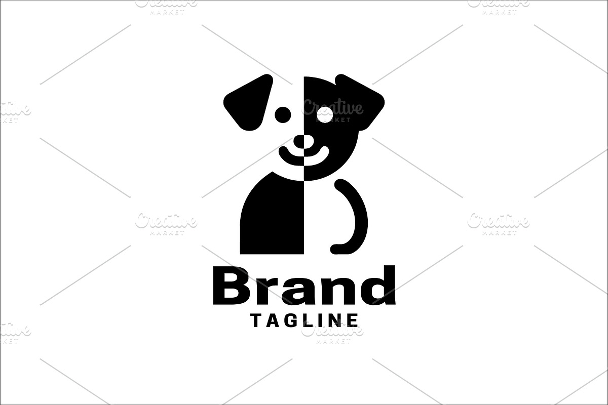 Dog logo, a Branding & Logo Template by Vectorium Studio (Photo 1 of 2)