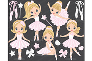 Vector Ballerina,Vector Ballet, an Illustration by TheCreativeMill (Thumbnail 1 of 4)