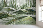 Countryside Hills & Cows Wallpaper, a Wallpaper Graphic by apollinariia_shop (Thumbnail 6 of 13)
