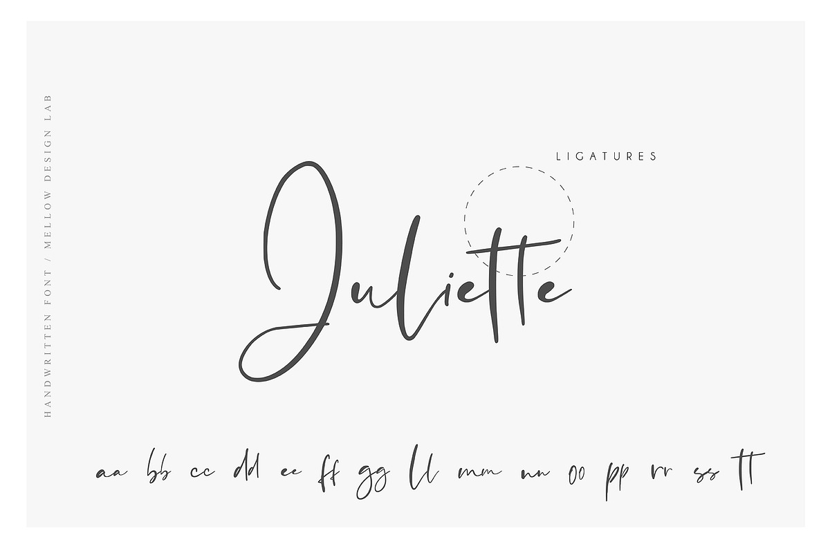 Lemon Grass Script, a Script Font by Creamy Script (Photo 5 of 6)