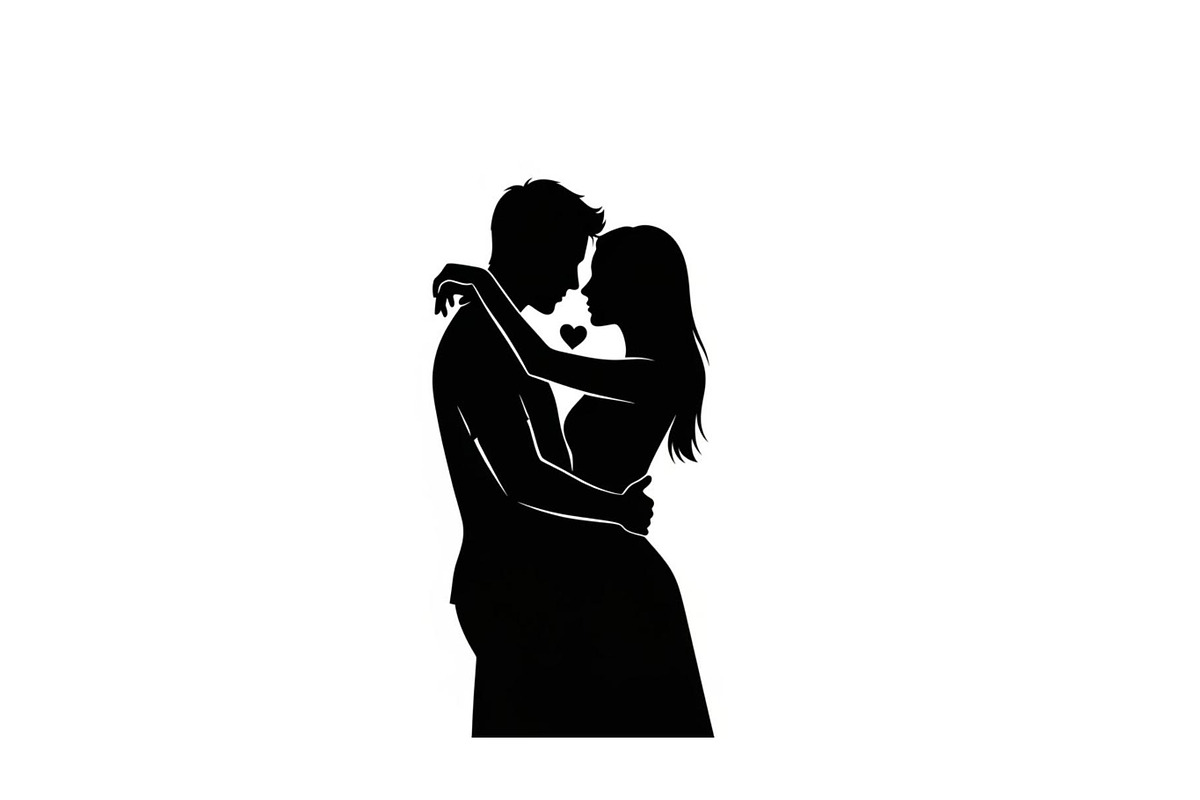 Couple Love Silhouette Bundle, an Illustration by jahid234 (Photo 12 of 48)
