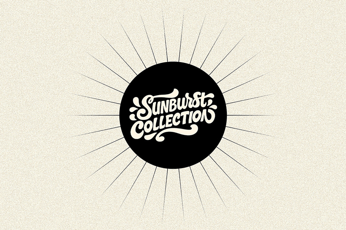 Sunburst Geometric Shapes Collection, a Background Graphic by Pitchlook.Studio (Photo 3 of 3)