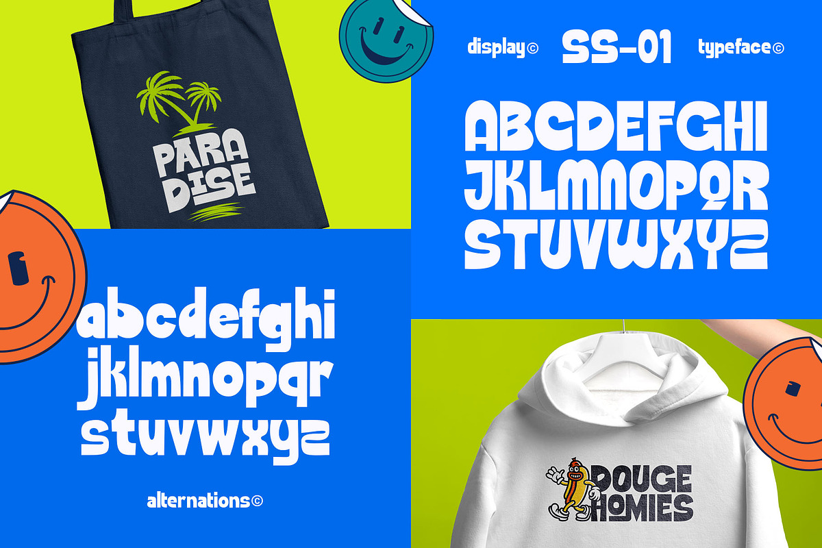 Shake Mouth Typeface, a Sans Serif Font by alit design (Photo 10 of 15)