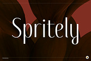 Spritely – Elegant Condensed Sans, a Sans Serif Font by Kevin Foley Fonts (Thumbnail 1 of 16)
