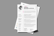 Clean And Creative Minimal Resume, a Resume Template by PixelStudio (Thumbnail 3 of 6)