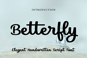 Betterfly, a Script Font by Wow Magic (Thumbnail 1 of 3)