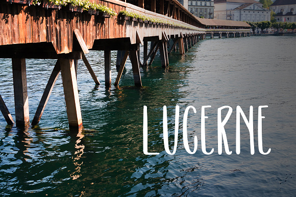 Switzerland: A Hand-Lettered Font preview 8