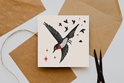 Folk Birds Bundle, a Decorative Illustration by Mariia Kovalchuk (Thumbnail 7 of 9)