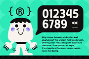 Quefian, a Sans Serif Font by graphicook (Thumbnail 5 of 10)