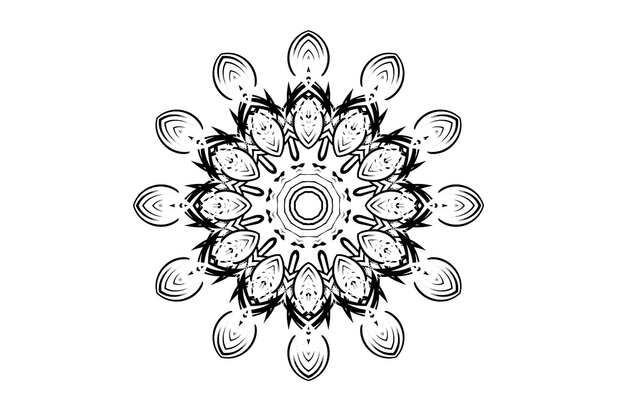High Quality Mandala Clipart Bundle, a Decorative Illustration by NJ Himel (Photo 64 of 103)