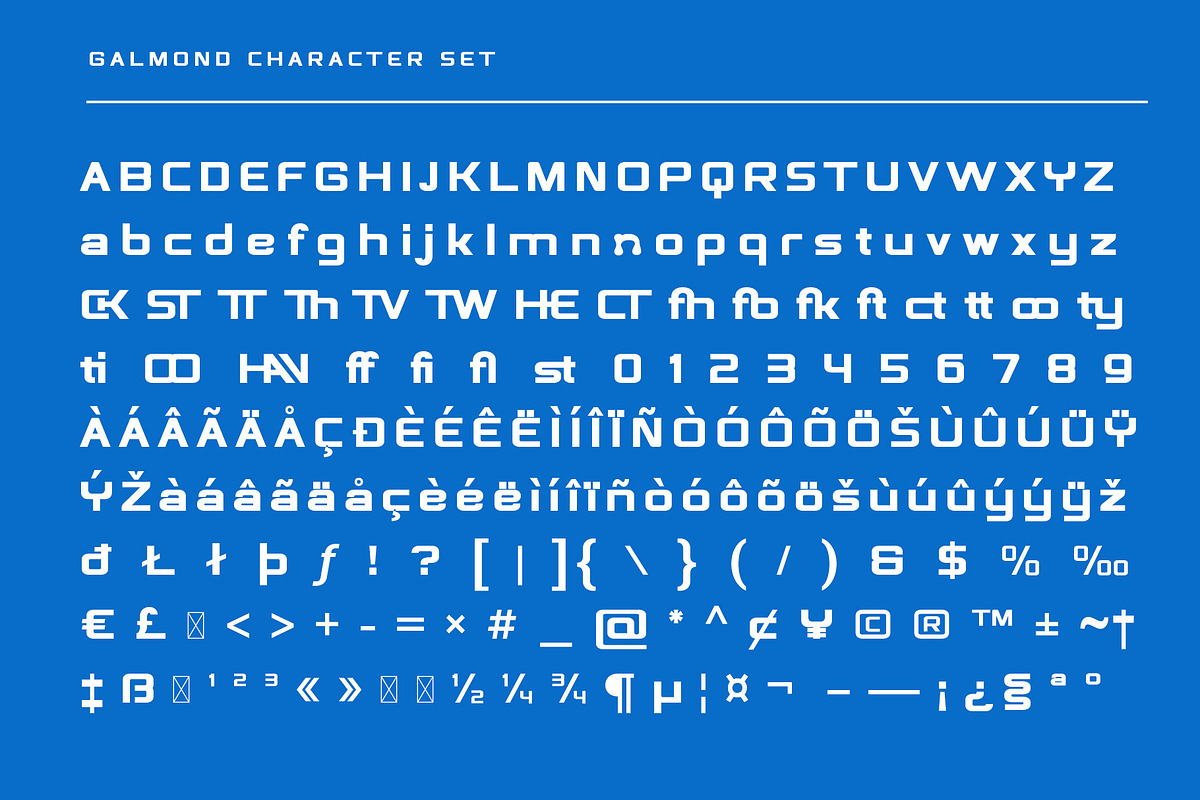 Galmond Company Typeface, a Sans Serif Font by RantautypeStudio (Photo 14 of 15)