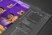 Church Anniversary Poster Template, a Social Media Template by church flyer templates (Thumbnail 6 of 8)