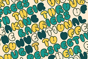 Fluffy Blitz - 2 Graffiti Bubble, a Sans Serif Font by Pandeka Studio (Thumbnail 2 of 9)