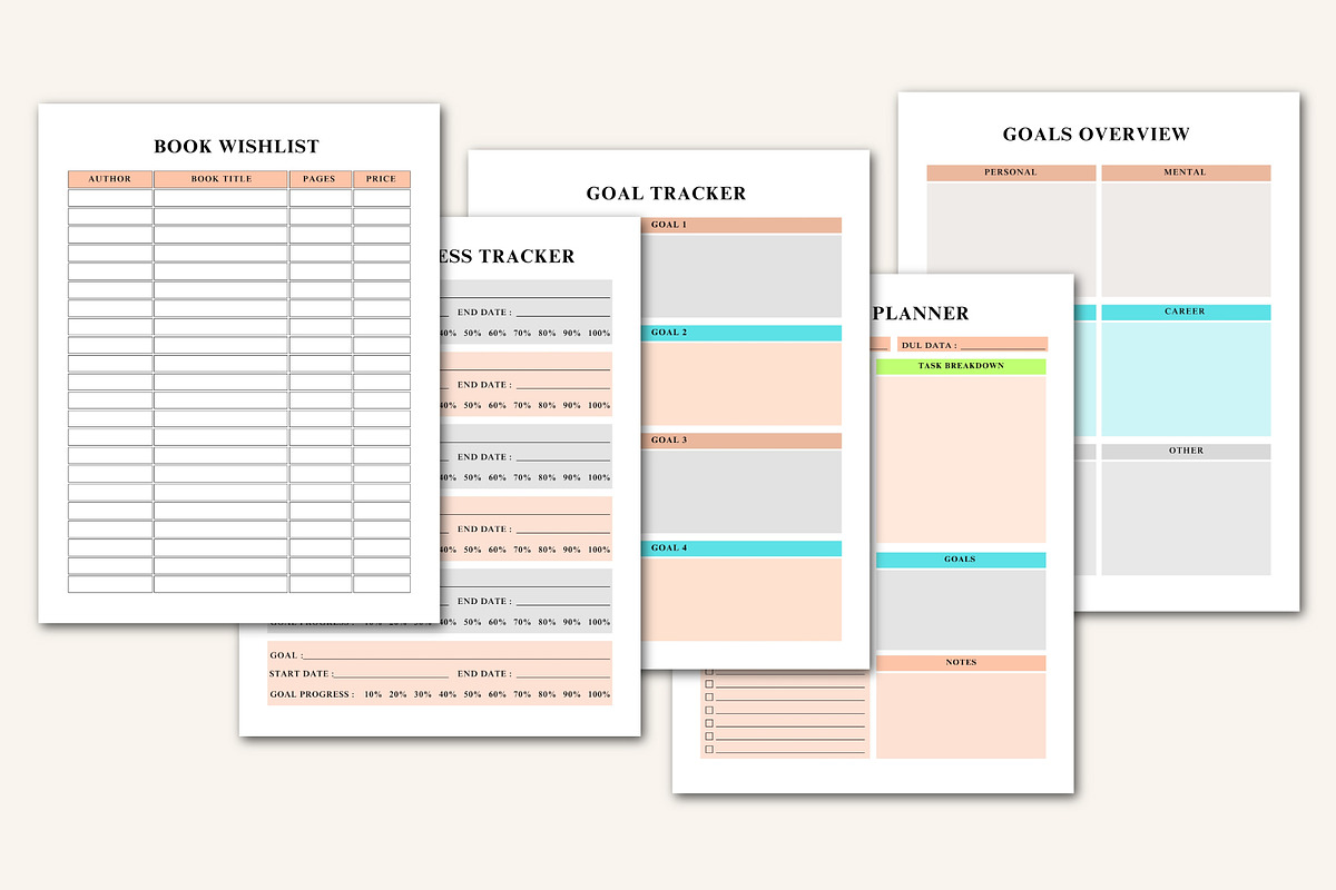 26–2027 Productivity Planner, a Stationery Template by Designmela01 (Photo 2 of 10)