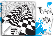 Seascapes black and white, an Object Illustration by ImHope (Thumbnail 9 of 9)