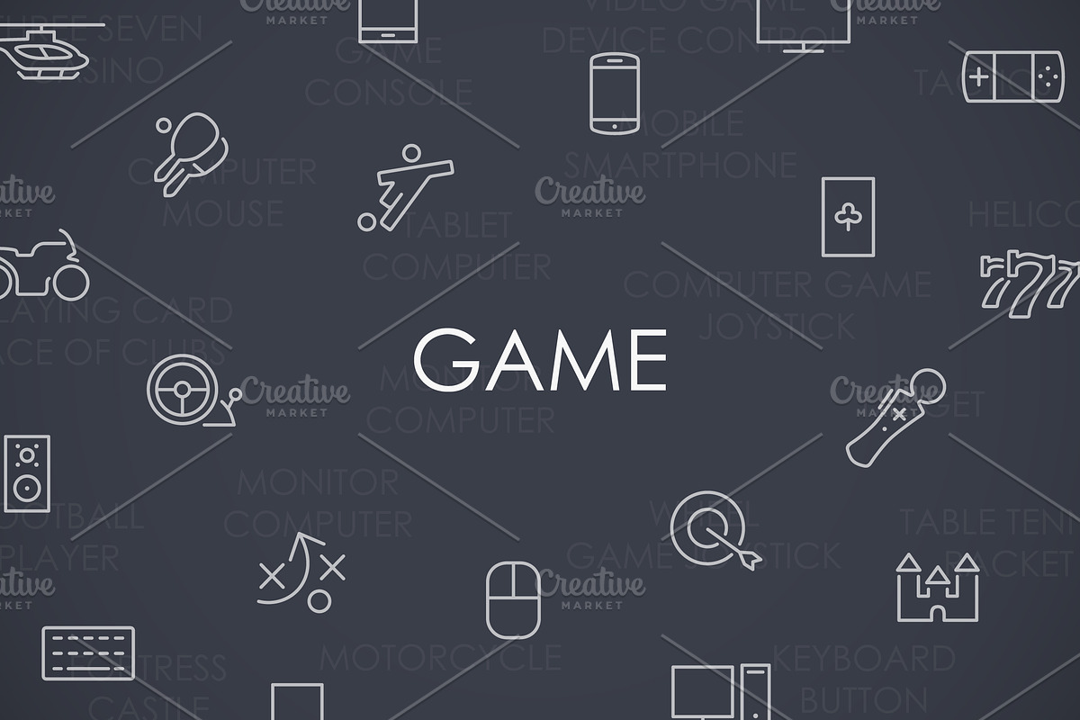Game thinline icons preview 2
