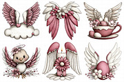 Easter Heaven Angel Wings Clipart, an Illustration by Daily.Designs (Thumbnail 5 of 6)