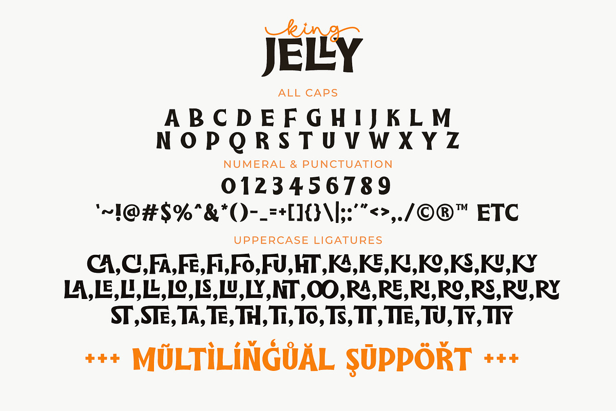 King Jelly - Cute Handwritten Duo, a Handwritten Font by Airotype (Photo 10 of 11)